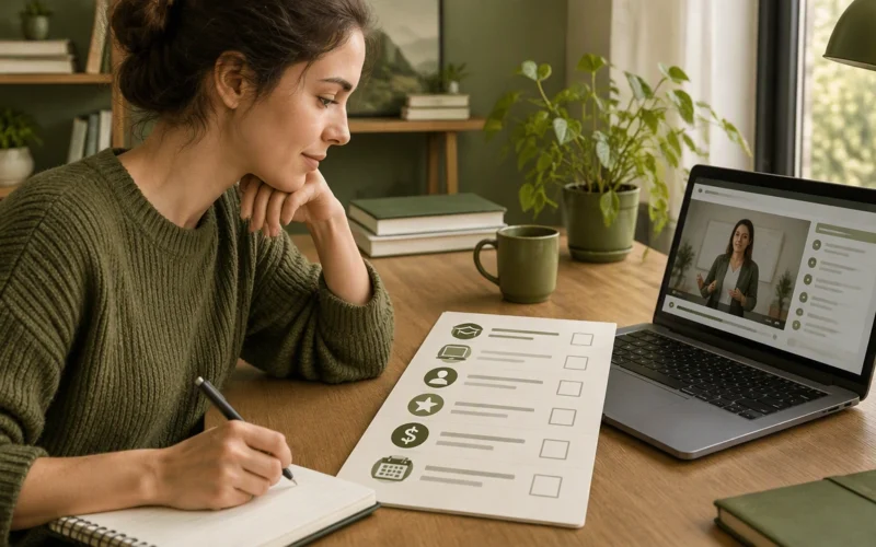 how to compare online course providers